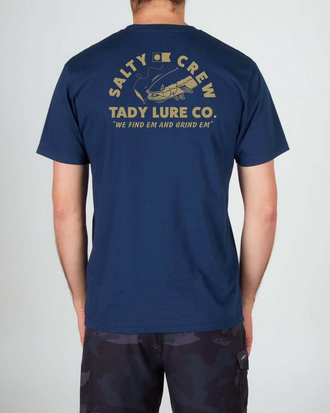 SALTY CREW TADY S/S TEE - NAVY SHIRT SALTY CREW   