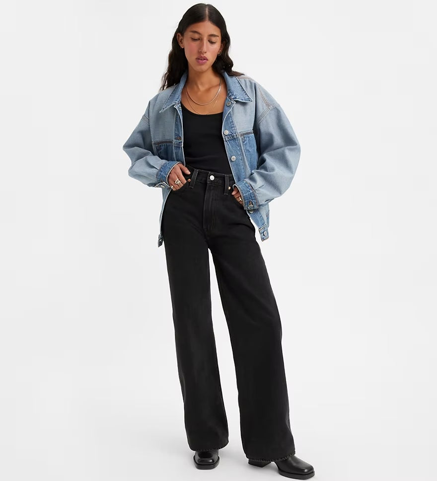 LEVI'S RIBCAGE WIDE LEG H223 - ROSIE POSIE