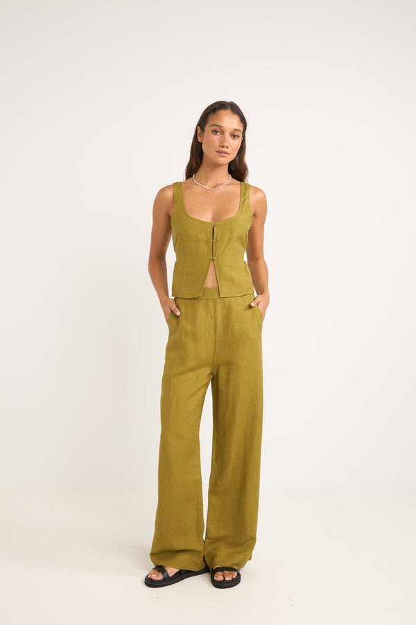 RHYTHM MAYA WIDE LEG PANT PANT RHYTHM   