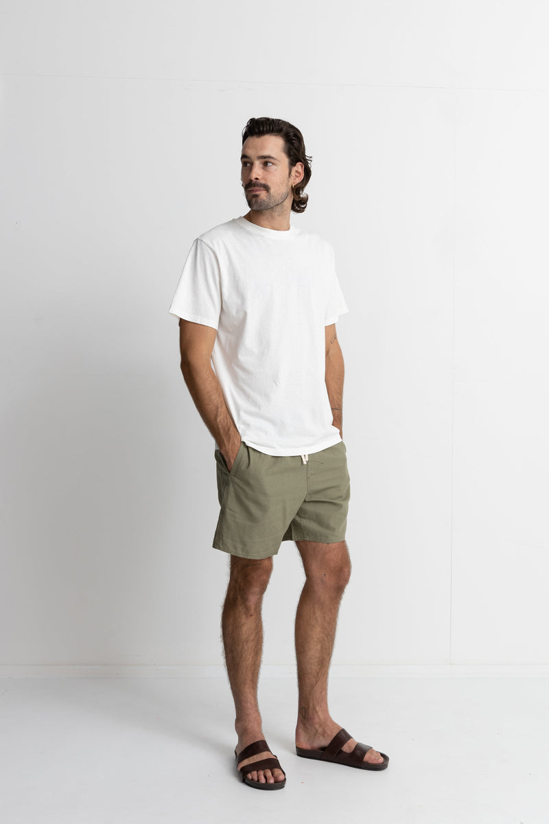 RHYTHM CLASSIC LINEN JAM - OLIVE  RHYTHM   