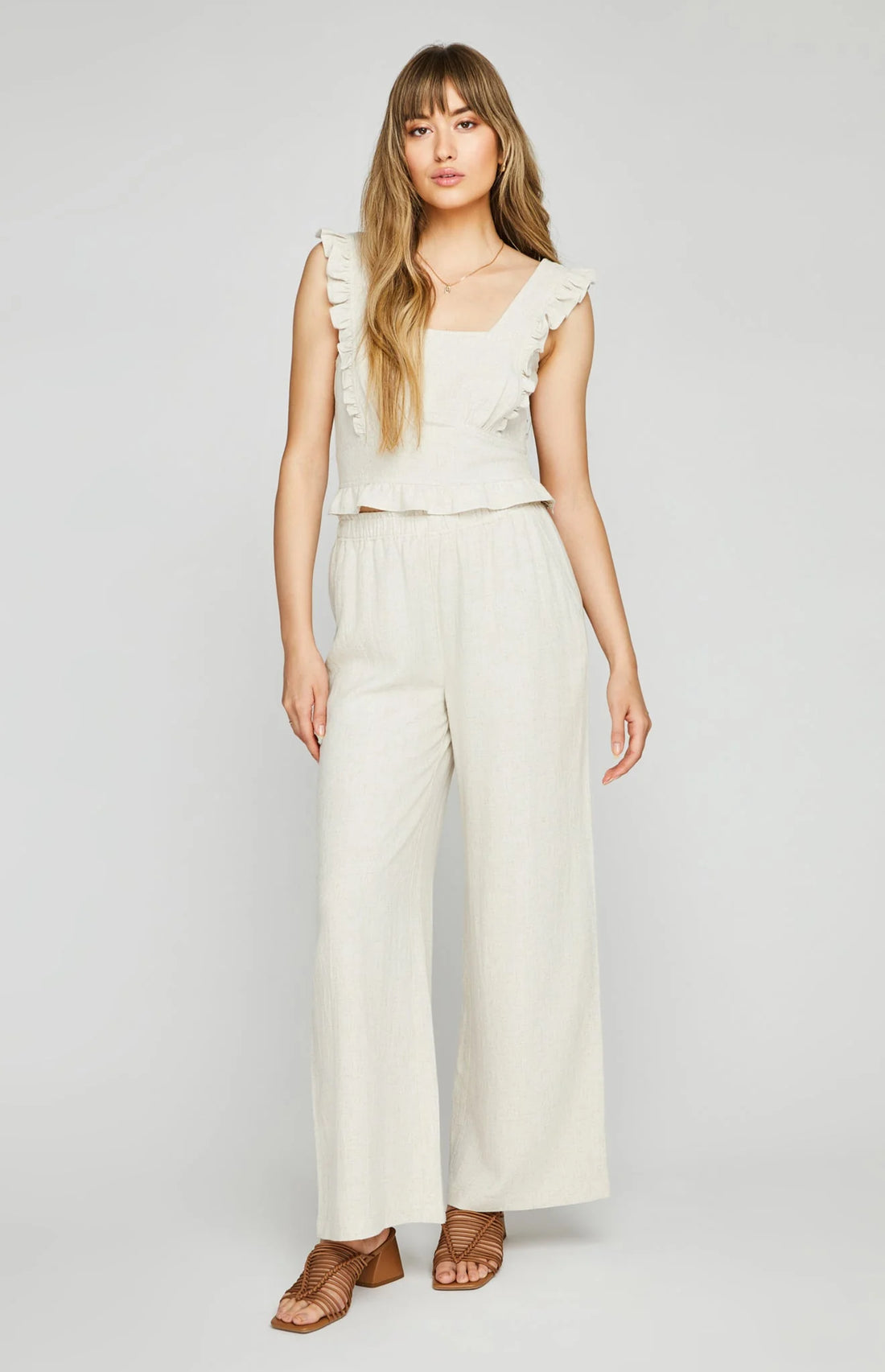 GENTLE FAWN SHANNON PANT - LINEN PANT GENTLE FAWN   