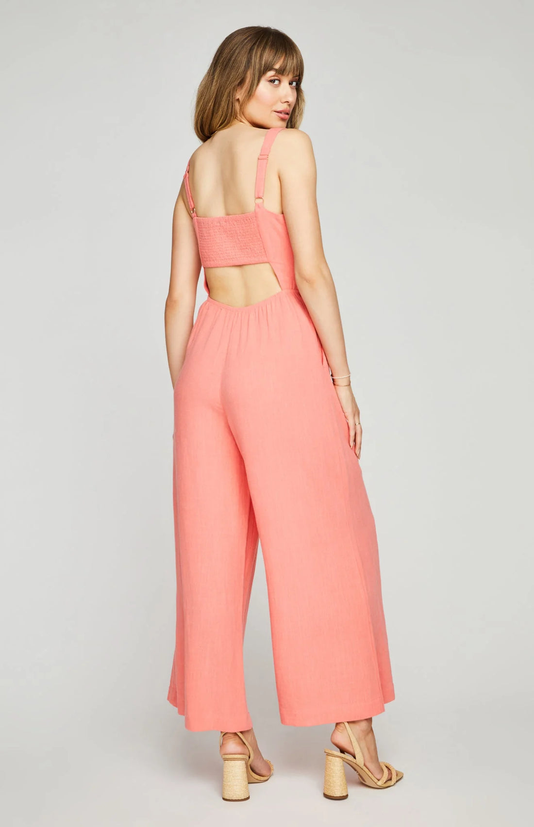 GENTLE FAWN GIANNA JUMPSUIT - CORAL JUMPSUIT GENTLE FAWN   
