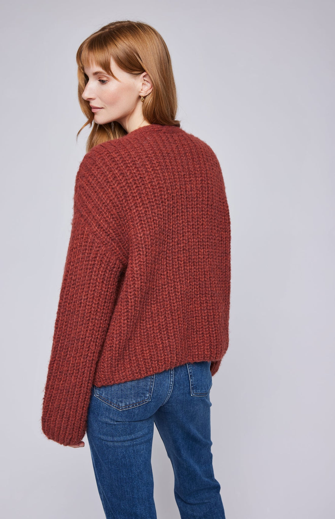 GENTLE FAWN ILENE SWEATER - HEATHER CINNAMON SWEATER GENTLE FAWN   