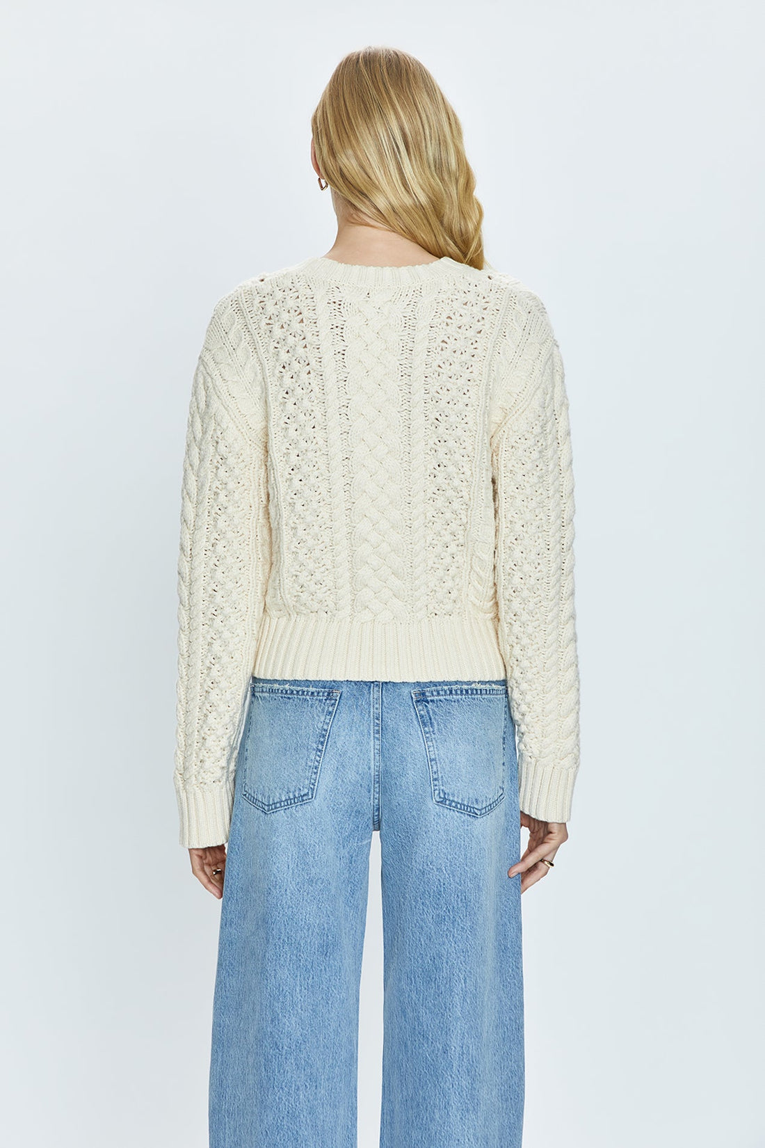 PISTOLA QUINN SHRUNKEN FISHERMAN SWEATER SWEATER PISTOLA   