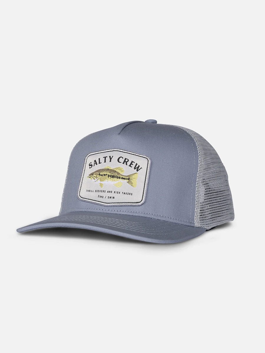 SALTY CREW BIGMOUTH TRUCKER HAT - BLUE FOG HAT -