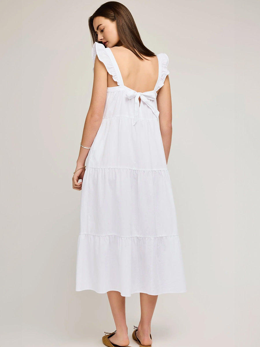 GENTLE FAWN CALIPSO DRESS - WHITE DRESS GENTLE FAWN