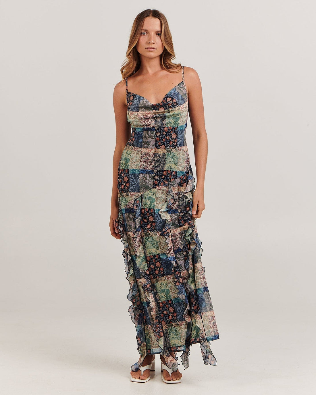 CHARLIE HOLIDAY CHEYENNE MAXI DRESS DRESS CHARLIE HOLIDAY   