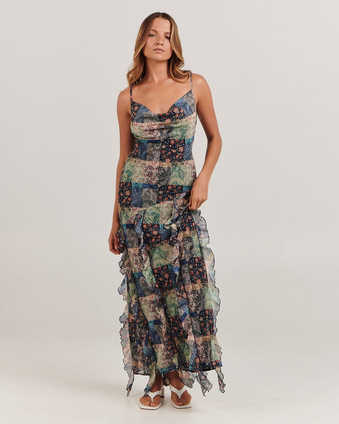 CHARLIE HOLIDAY CHEYENNE MAXI DRESS DRESS CHARLIE HOLIDAY   