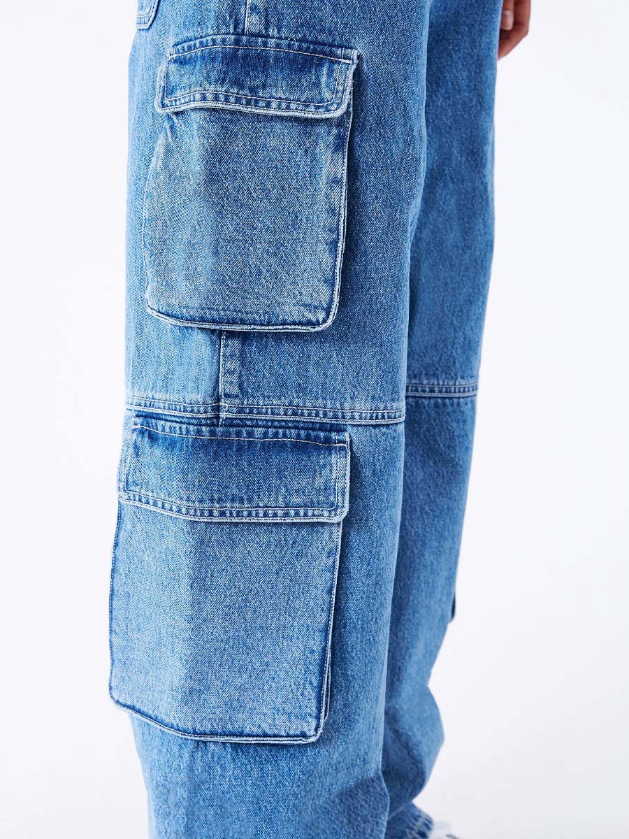 DR. DENIM DONNA MULTI CARGO JEAN - RETRO STREAM JEANS DR.DENIM   