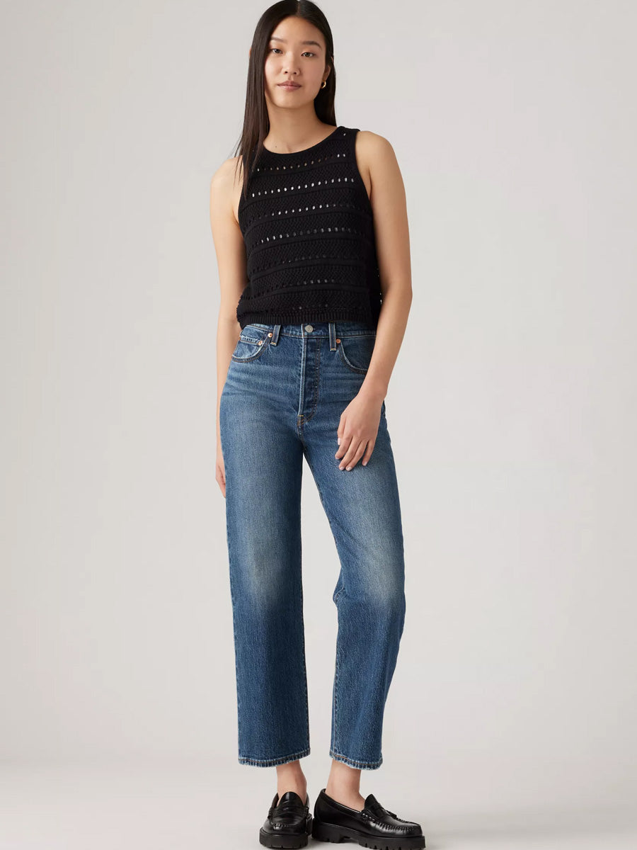 LEVI'S RIBCAGE STRAIGHT ANKLE - MY HONOR NO DX PANT LEVI'S