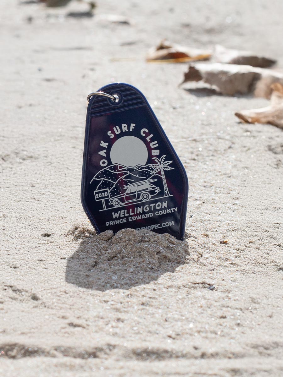 OAK SURF CLUB KEYCHAIN - NAVY  OAK SURF CLUB   