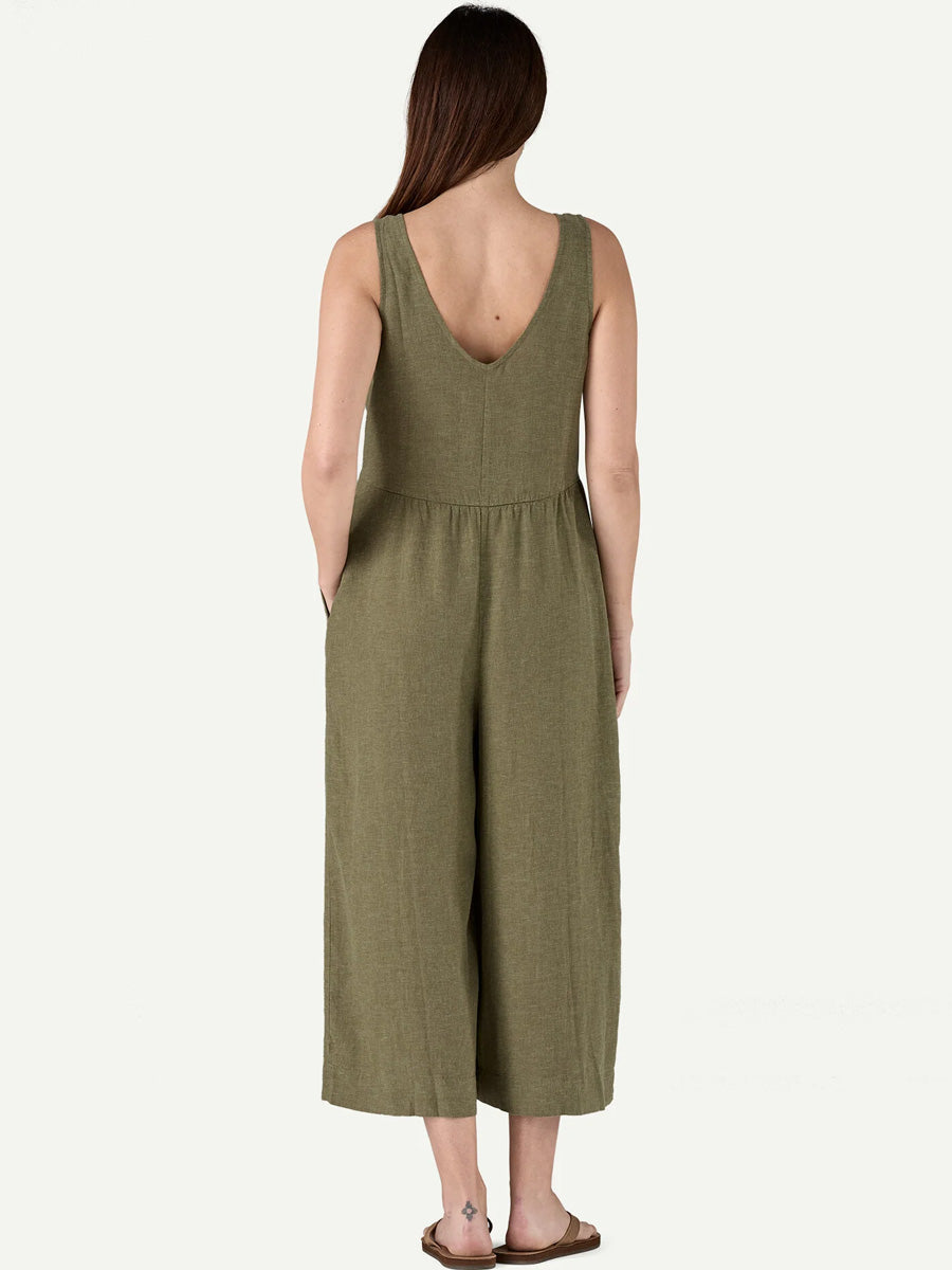 PATAGONIA GARDEN ISLAND JUMPSUIT - RIVER ROCK GREEN JUMPSUIT PATAGONIA