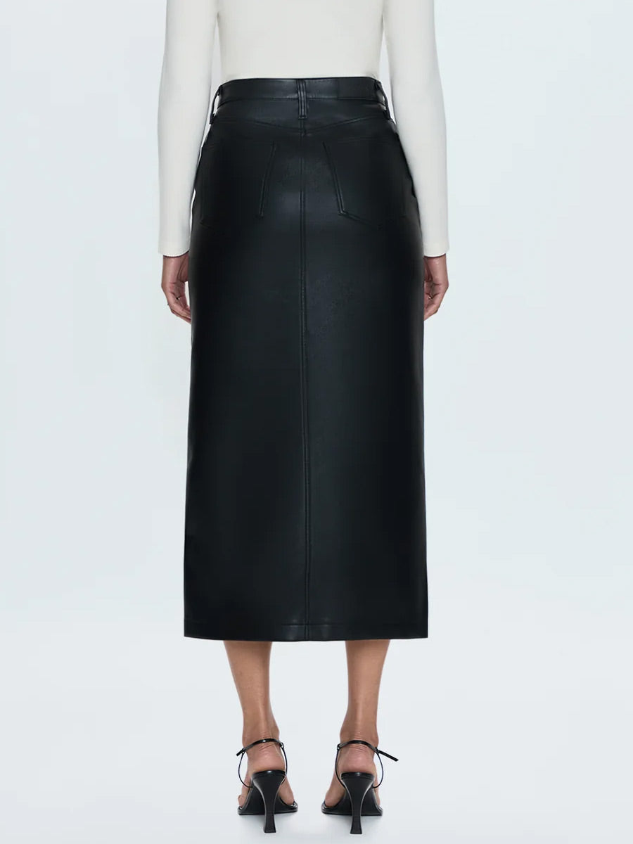 ALICE UTILITY MIDI SKIRT - BLACK SKIRT -