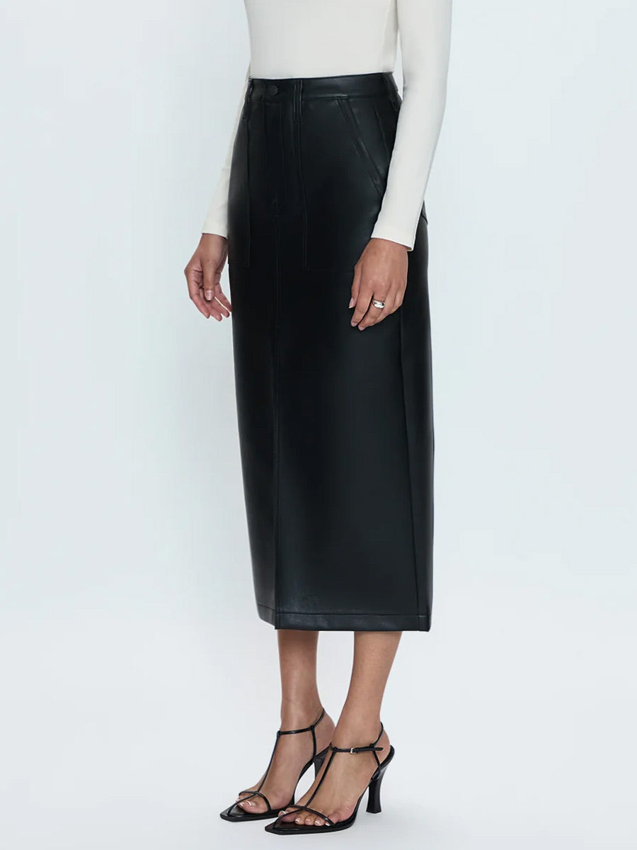 ALICE UTILITY MIDI SKIRT - BLACK SKIRT -