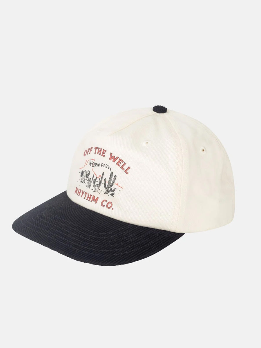 RHYTHM WORN PATH CAP - BONE HAT -