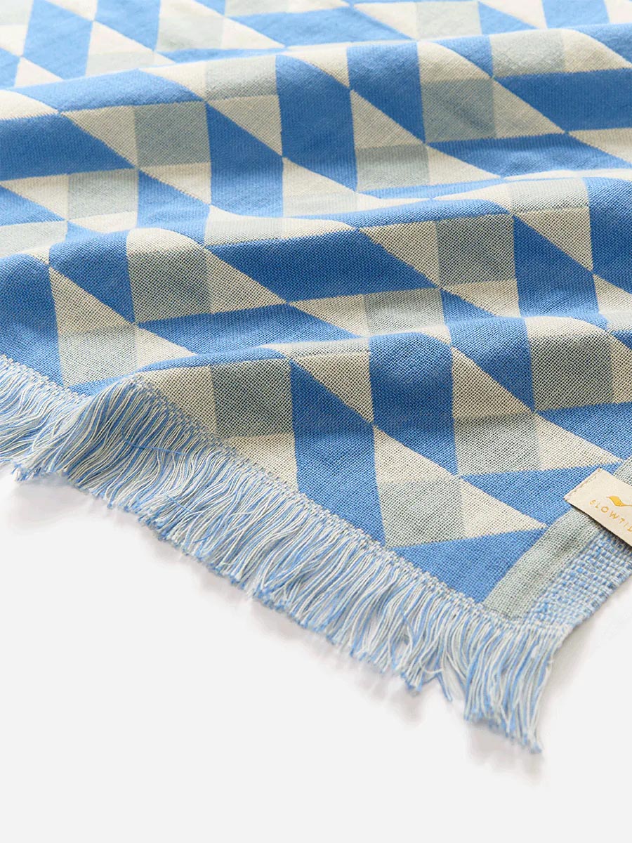 SLOWTIDE DAYDREAM TURKISH TOWEL - LAGOON TOWEL SLOWTIDE