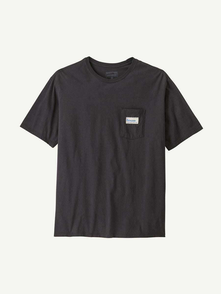 PATAGONIA WATER PEOPLE ORGANIC POCKET - INK BLACK SHIRT PATAGONIA